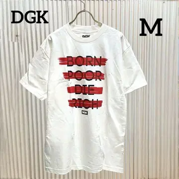 새상품 미사용 DGK 디자인T셔츠 M 스트릿 화이트