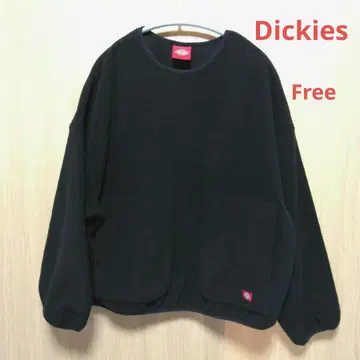 Dickies 복슬복슬 플리스 트레이닝복 블랙 Free