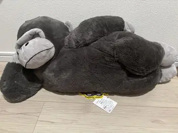 우호호 고릴라의 고리군 뒹굴뒹굴 봉제 인형 약 60cm