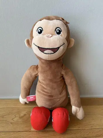 호기심 많은 조지 봉제 인형 약 30cm