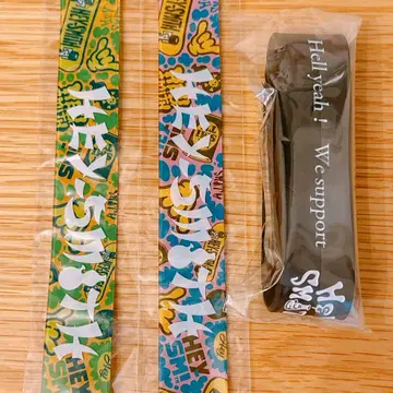 [ HEY-SMITH ] 클리어 뱅글 러버 밴드 세트