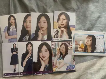 노기자카46 우메자와 미나미 브로마이드 노기페스 프린트 카드 묶음 판매