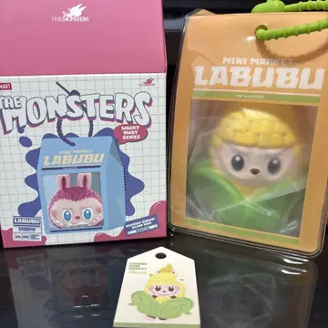 POP MART LABUBU 러브러브 콘 corn 푸니푸니 참