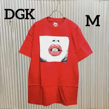 새상품 미사용 DGK 디자인T셔츠 M 스트릿 레드