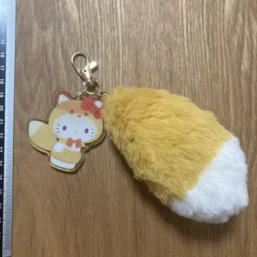 키링 헬로키티 시크릿 꼬리 참 포레스트