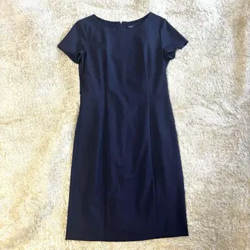 [새상품급] 띠어리 원피스 반팔 Tailor 세레모니 네이비 3XL