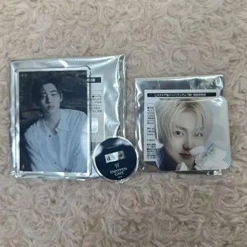 ENHYPEN 요이 카페 아크릴 스탠드 캔뱃지 정원 성훈