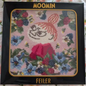 FEILER MOOMIN 리틀 미이 타월 손수건 (꽃밭)