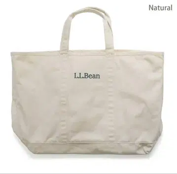 L.L.Bean 그로서리 토트백 내추럴 정품 엘엘빈