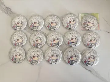 컬러풀 피치 카라피치 도누쿠 캔 배지
