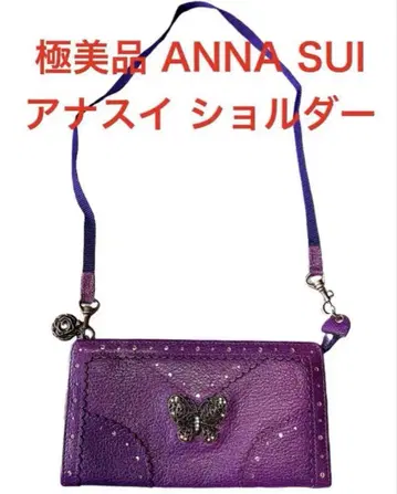 컨디션 최상 초레어 ANNA SUI 안나수이 숄더백 숄더 지갑