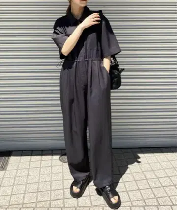 KBF 점프 수트 와이드 올인원
