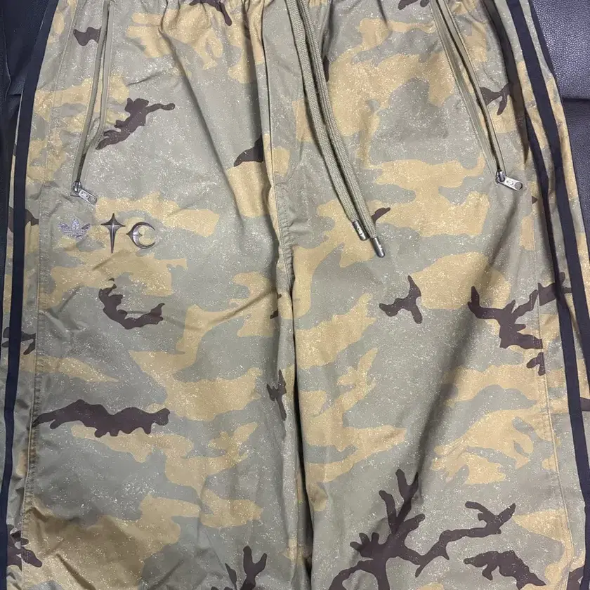 Adidas x Thug Club Track Pants Focus Olive Cream White #떠그