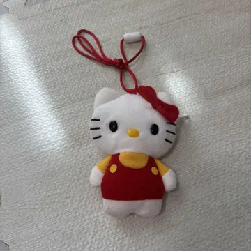 헤이세이 레트로 헬로키티 봉제 인형 동전 지갑?