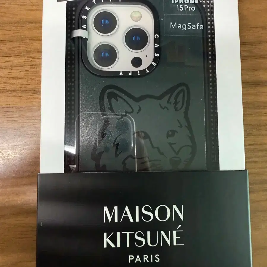 CASETiFY Maison Kitsuné iPhone 15 Pro Case, sealed #메종키츠네