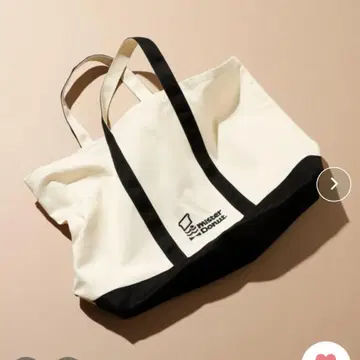 택 포함 새상품 렙심 lepsim 미스터 도넛 미스도 토트백