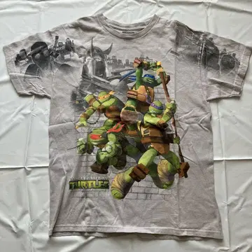 NINJA TURTLES 00s 빈티지 캐릭터 티셔츠 올 패턴