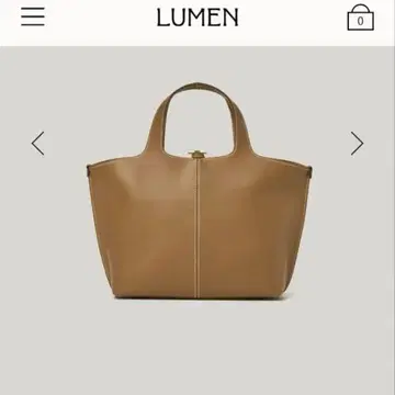 ATELIER DE LUMEN PANIER TOTE BAG 천연 가죽 백