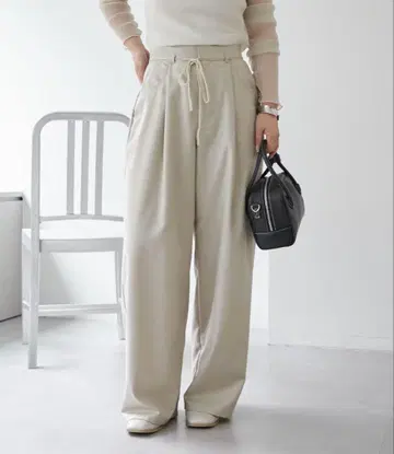 리본 슬랙스