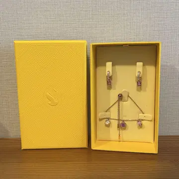 스와로브스키 귀걸이 / 팔찌 [ 2세트 박스 포함 ]