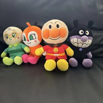 호빵맨 봉제 인형 세트 약 20cm