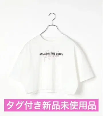 PAGEBOY 더블 로고 숏 T셔츠