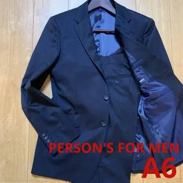 PERSON'S FOR MEN 네이비 섀도우 스트라이프 수트 A6