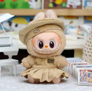 labubu 라부부 봉제 인형 의류 귀여운 2종 세트