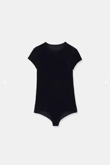 Louren 벨로아 바디수트 네이비