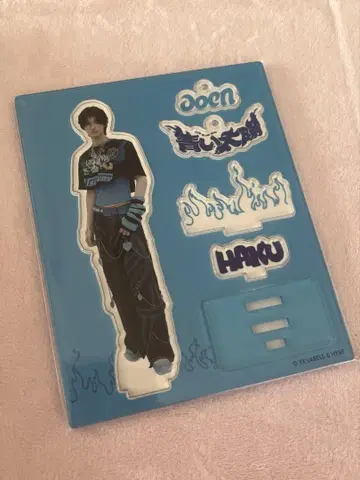 aoen 빛나는 파랑 태양 아크릴 스탠드
