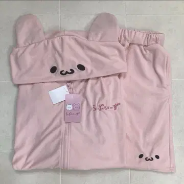 러브리즈 피온치 나리키리 반팔 파일 상하의 세트 돈키 L 사이즈 핑크