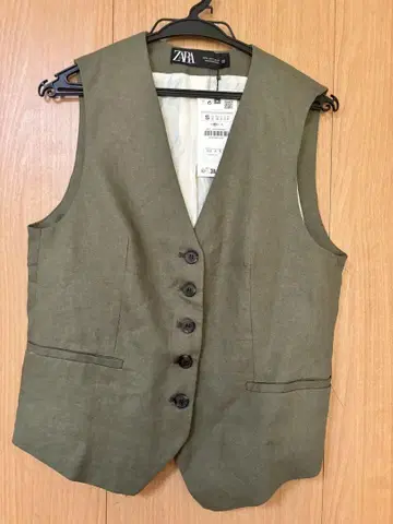ZARA 올리브 그린 베스트