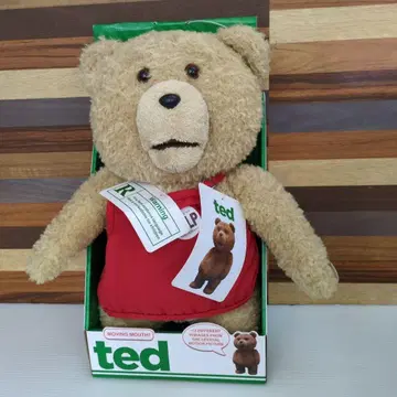 택 포함 Ted2 봉제 인형 테드 말하는 인형.