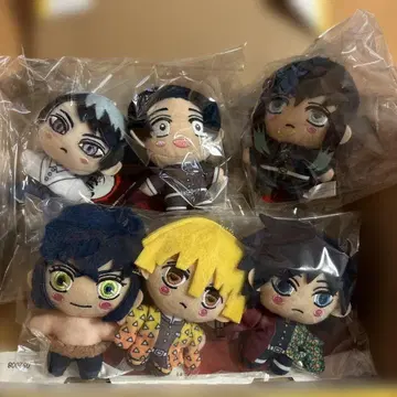 귀멸의 칼날 키체인 마스코트 젠이츠 무이치로 등 묶음 판매