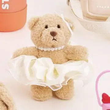 한국 스벅 베어리스타 키체인 AMUSE 콜라보