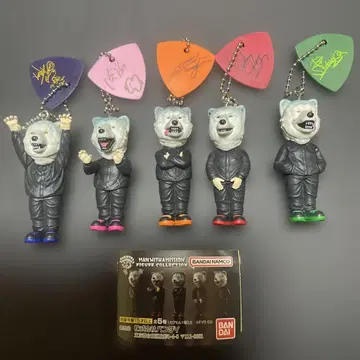 MAN WITH A MISSION 피규어 컬렉션 가챠 전 5종