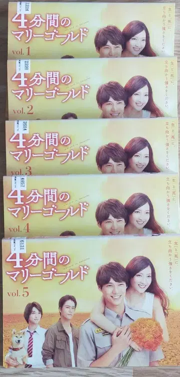 4분간의 마리골드 DVD 전 5권 후쿠시 소타 렌탈