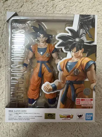 S.H.Figuarts 손오공 SUPER HERO 드래곤볼 개봉품