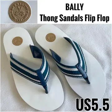 새상품급 스위스산 BALLY 발리 샌들 비치 샌들 화이트