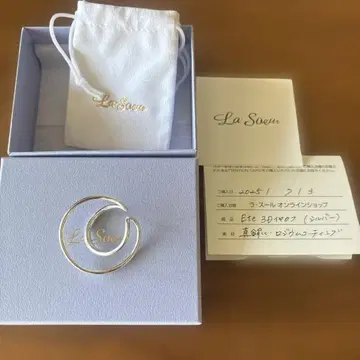 LA SOEUR  Ete 3D 이어커프 실버
