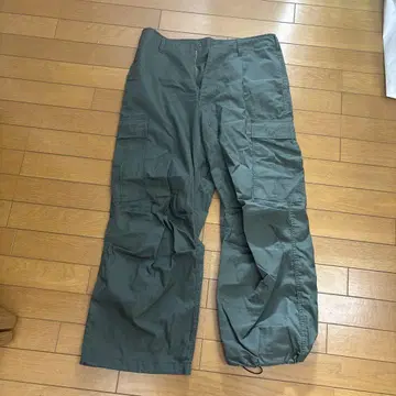 카고 팬츠 올리브 그린 4 포켓