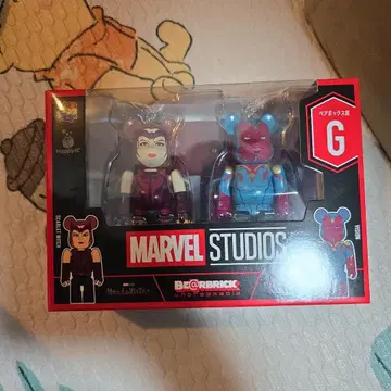 MARVEL 해피 복권 베어브릭 페어 박스 G