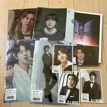BTS 'VERSE' jin 클리어 파일 엽서