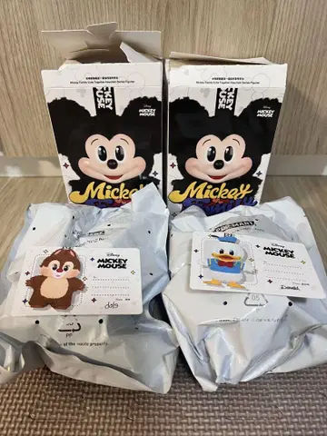 POP MART DISNEY 미키 패밀리 도날드 데일