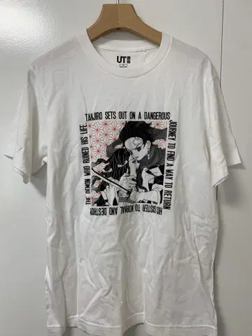 UNIQLO UT 귀멸의 칼날 T셔츠 M 사이즈 화이트