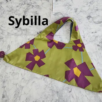 시빌라 Sybilla 디자인 미니백 꽃무늬 에코백