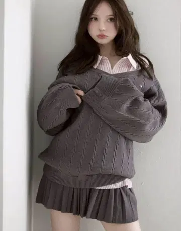 andmary Agatha 블라우스 세트업
