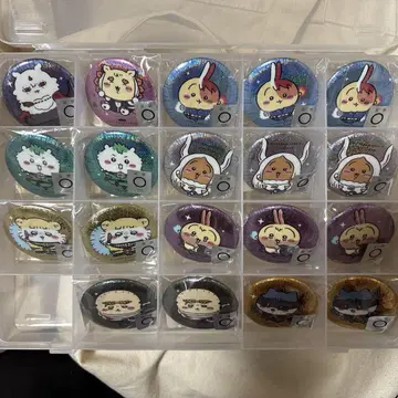치이카와 (먼작귀) 히로아카 콜라보 캔 배지 묶음 판매
