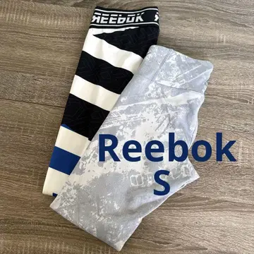 Reebok 리복 레깅스 스패츠 요가웨어 S 사이즈 2장 세트