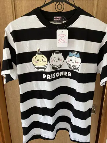 치이카와 파크 프리즌 보더T셔츠 M